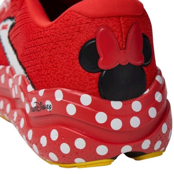 Womens Brooks Ghost Max 2 Disney Minnie Mouse Running Shoes Red (NEW) - Picture 5 of 7